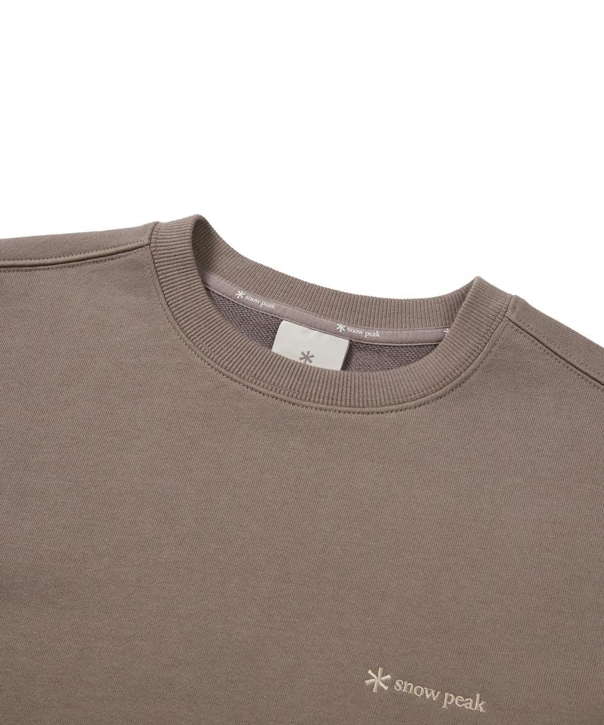 SNOWPEAK APPAREL Land Women'S Sweatshirt (S24Fwfht61) Cocoa