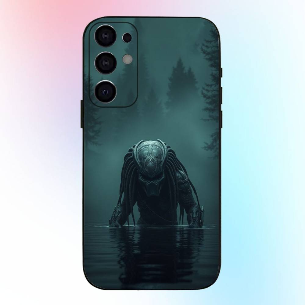 Чехол для телефона A-Alien X-Xenomorph P-Predator для Samsung S25, S24, S21, S22, S23, S30, Ultra, S20, Plus, Fe, Lite, Note, 10, 9, 5G Черный