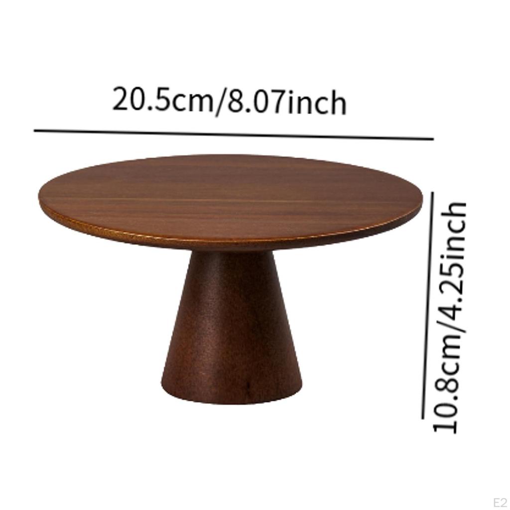 Подставка для торта, держатель, ретро, круглый, деревенский, сервировочный поднос, витрина для десертов на годовщину