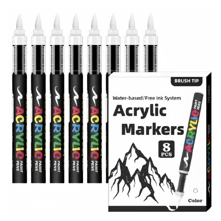 Watercolor Brush Pens Soft Tip Flexible Markers Art Pens Watercolor Pen For Artistic Expression & Handcraft Projects