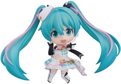 Nendoroid Hatsune Miku GT Project Racing Miku 2019 ABS ПВХ раскрашенная подвижная фигурка Вер.. Немасштабируемый и