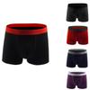 Мужское хлопковое эластичное нижнее белье для мужчин, дышащие мягкие трусы, трусы