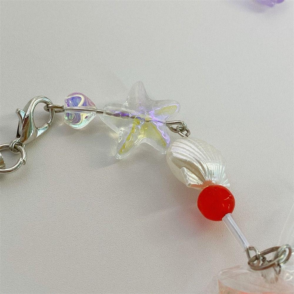 Золотая рыбка ремешок для телефона телефон подвеска бисерная цепочка для мобильного телефона Y2k шнурок для ключей