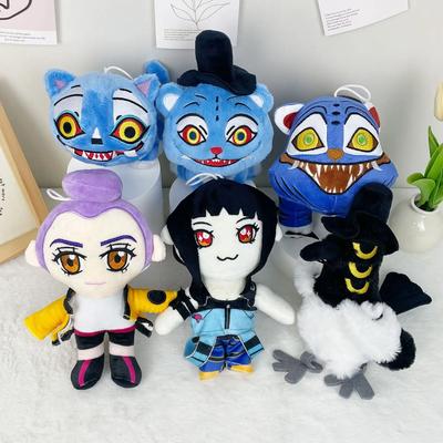 Аниме K-pop Охотники на демонов Плюшевая Руми Мира Зои Фигурка Монстр Охота Женская группа Плюшевая кукла Игрушка Подарок для фанатов Вечеринка Украшение стола