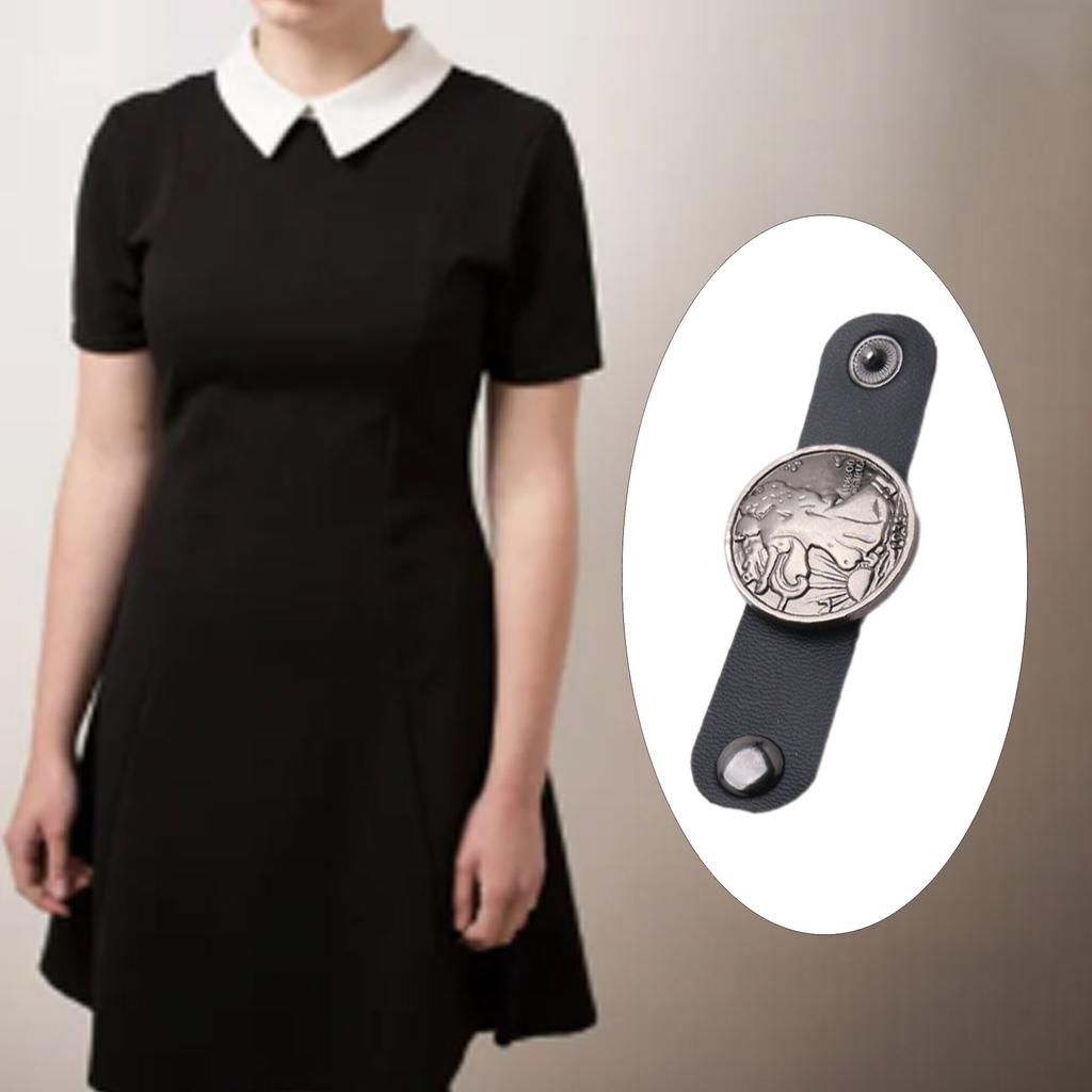 Резная пряжка Пряжка для шарфа для женщин ПУ кожа Застежка для шарфа Исламский шарф Вес для вуали Принадлежности Украшение для головного платка