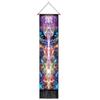 Seven Chakra Tapestry Vertical Wall Hanging Tree of Life Tapestry Tassel Yoga Meditation Tapestry for Bedroom Living Decoration