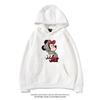 High Quality Printed Male and Female Couples Mickey Minnie Disney Printed Hoodie Parent-child Cartoon Printed Loose Hoodie