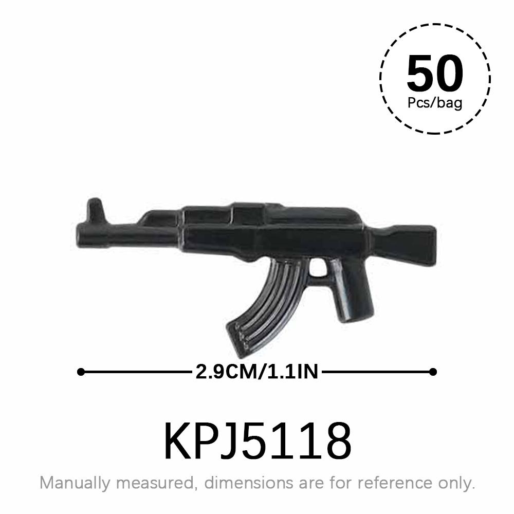 50 шт./лот Набор военного оружия SWAT WW2 Детали для фигурок MOC Кирпичики Звездные войны WW2 Корпус Оружейные аксессуары Строительные блоки Детские игрушки
