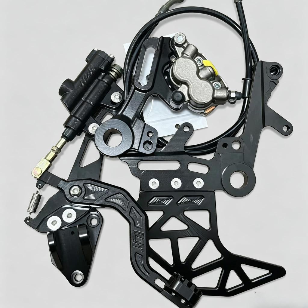 CNC Machined Rear Brake Caliper Bracket Kit Fit for SurRon Ultra Bee Light Bee X Talaria X3 MX3 MX4 Upgrade Parts