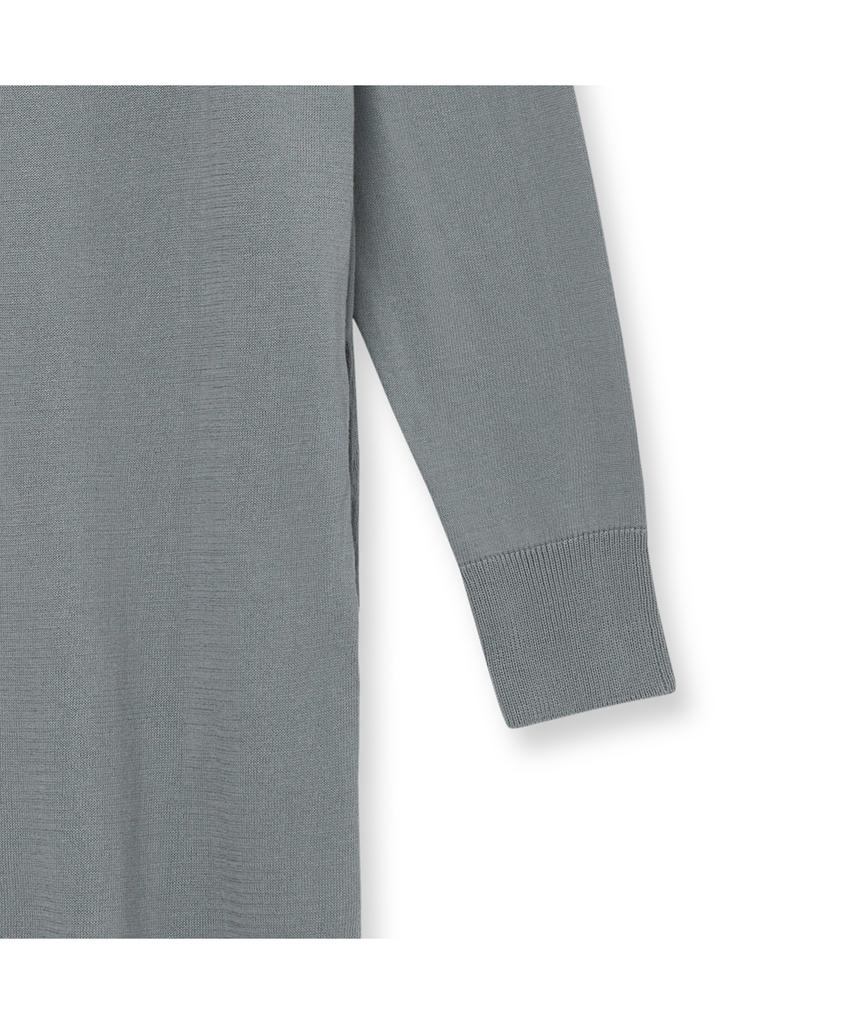 Iolo Organic Hooded Dress_Gray