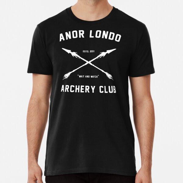 ANOR LONDO ARCHERY CLUB Premium T-Shirt S to 5XL Made in the AU/USA T-Shirt