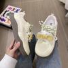 Pink Double Mesh Shoes Female Ugly Cute Spring New Niche Low-top Versatile Sports Little White Shoes