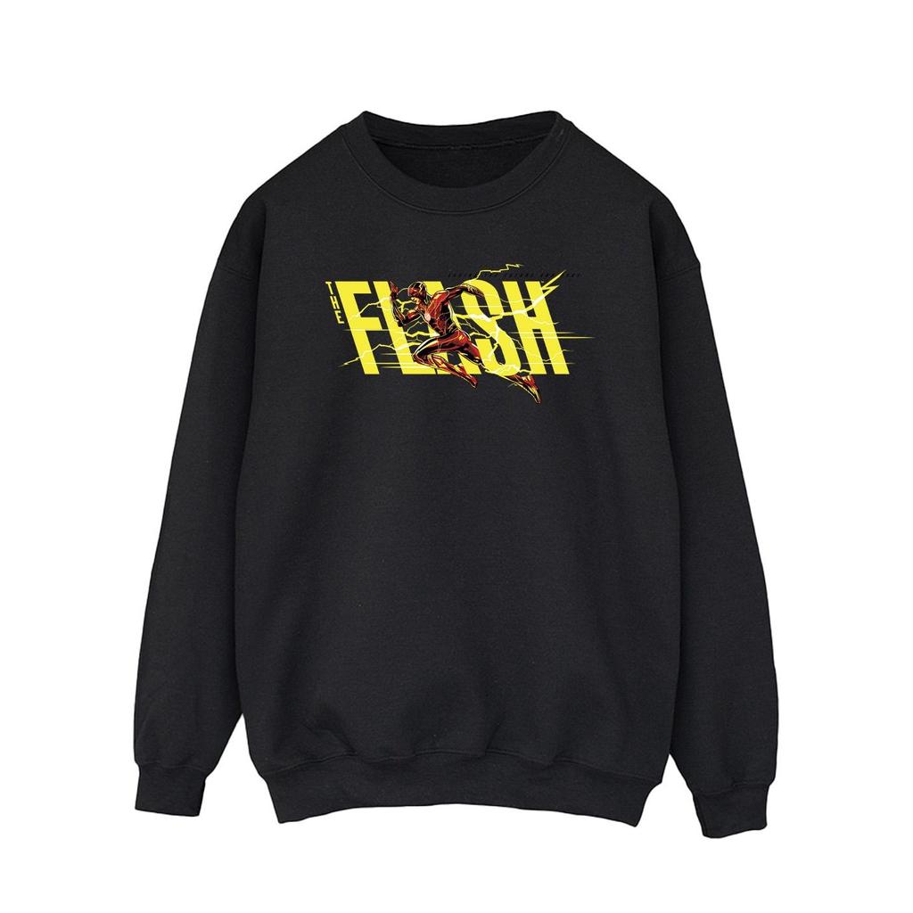 DC Comics Mens The Flash Lightning Dash Sweatshirt