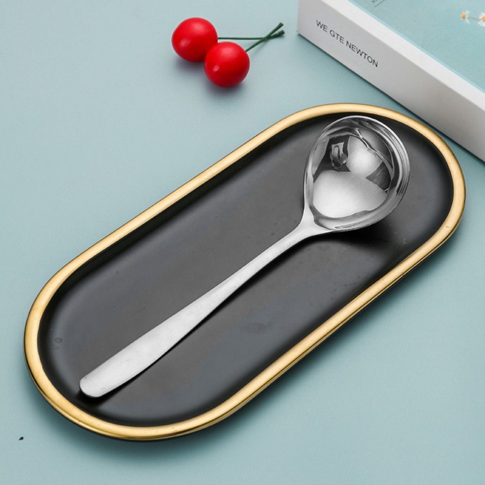 Stainless Steel Soup Spoons Thickening Gadgets Durable Tableware  Household