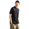 Anta Comfortable Breathable Casual Solid Color Short Sleeve Polo Shirt Men Tops Black 152528121-5