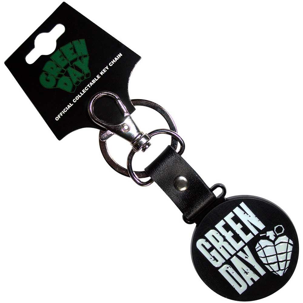 Green Day Stacked Logo Keyring