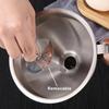 Stainless Steel Funnel Kitchen Oil Liquid Funnel Metal Funnel with Detachable Filter Wide Mouth Funnel for Kitchen Tool