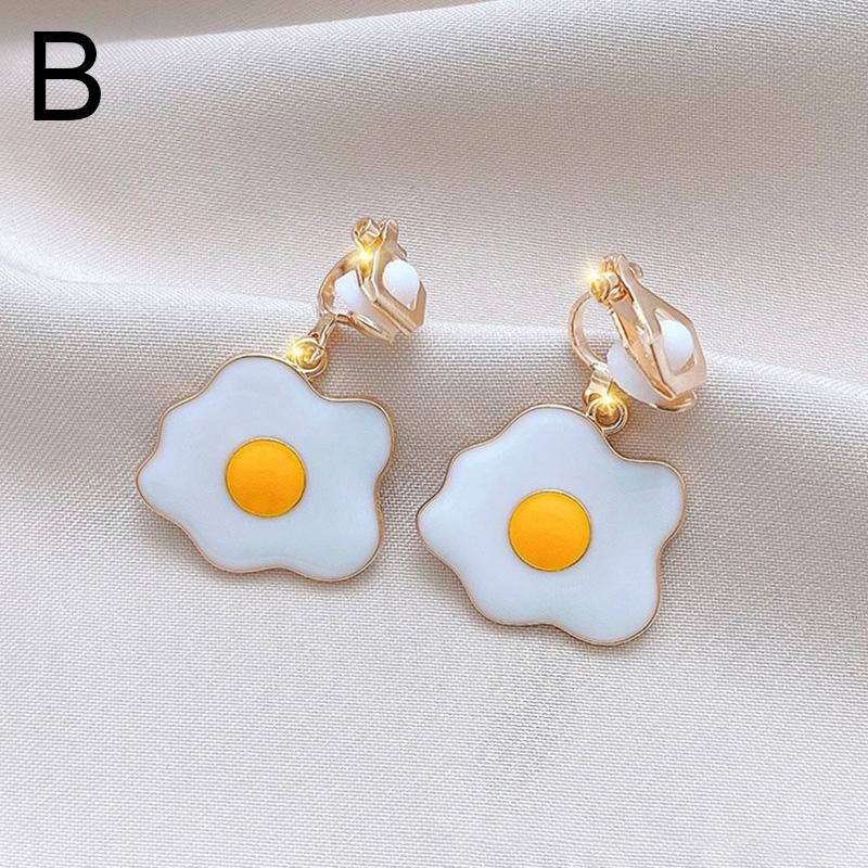 Модные серьги «Звезда Луна» с жемчугом, клипсы для ушей, цветочные украшения с бантом