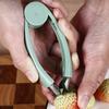 ABS+Stainless Steel Strawberry Stem Remover Tomato Pineapple Corer Fruit Eye Peeler Kitchen Tool (BPA Free,No FDA Certificate)