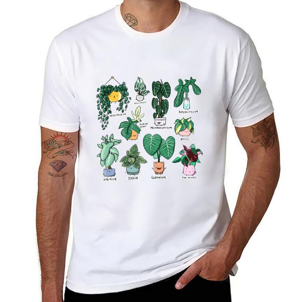 Philodendron Family Tshirt Creative Graphic Tee Shirt
