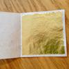 Brush Gilding Art Decoration Scrap 24K Gilding Fram 100X24K Gold Leaf Sheets Framing for Art Crafts