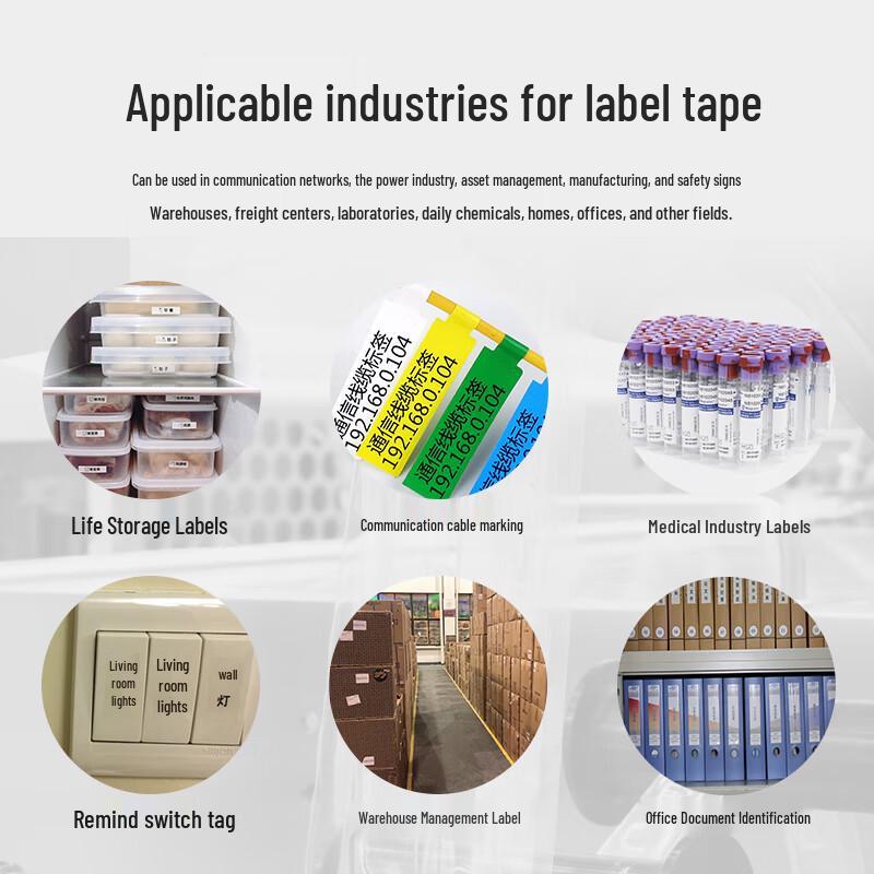 YINGMEIJIA Label Tape for Epson/Kingjim Label Makers
