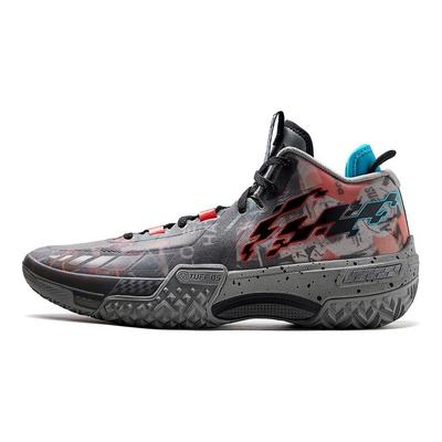 Баскетбольные кроссовки Li Ning Jiao Ao Huabo, удобные, универсальные, амортизирующие, нескользящие, износостойкие, легкие, с отскоком, среднего размера ABFT035-3