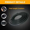 Универсальная автомобильная резиновая уплотнительная лента Погода Дверь Окно Замок Багажник Капот Кромка