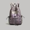 Lightweight Nylon Backpack College Students - Casual Travel Daypack With Laptop Sleeve Color Block Design