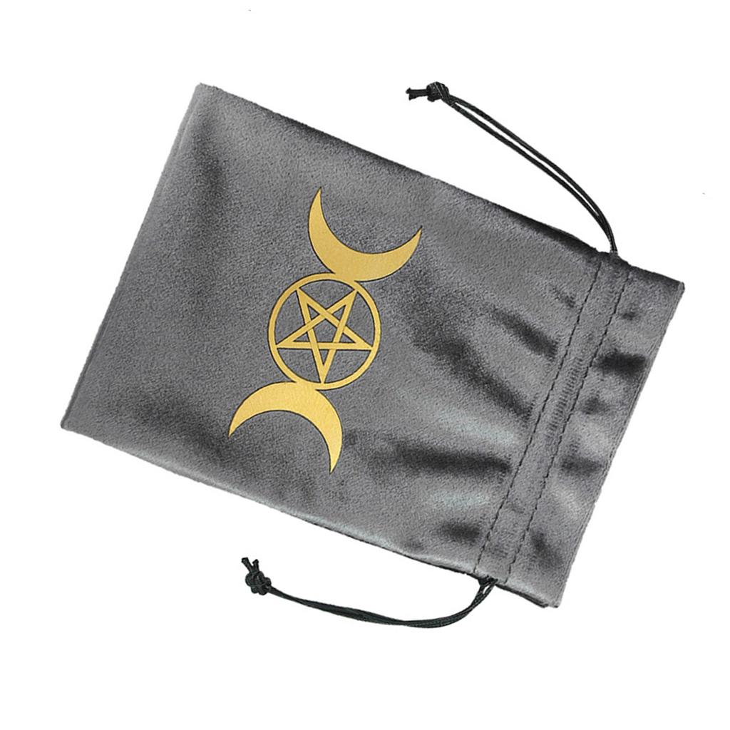 Board Game Cards Drawstrings Bag Tarot Card Velvet Bag Jewelry Pouches Oracles Card Organizers Witchcrafts Supplies