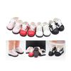 1 Pair 20cm Color Matching Doll Shoes Soft Highly Simulated Mini Shoes Fine Workmanship Doll Shoes