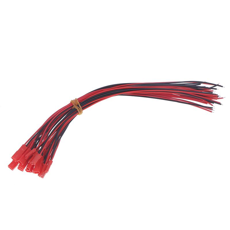10 пар разъемов «папа-мама» Syp Terminal Wire Jst Plug Cable 2 Pin для Rc Bec Battery Adapter Helicopter Diy Fpv Drone