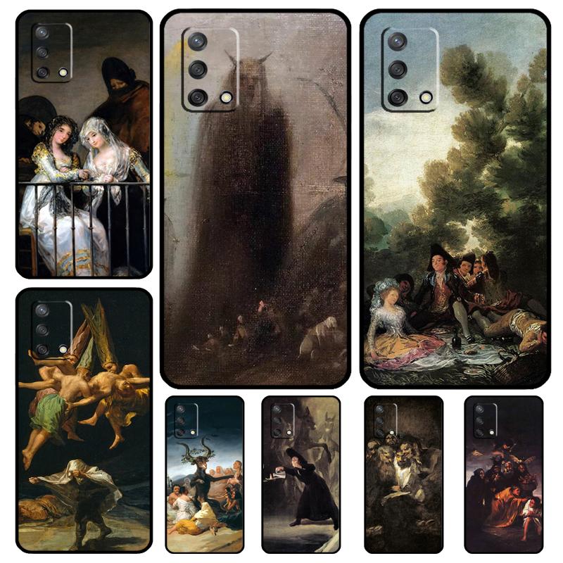 Чехол с картинами Франсиско Гойи для OPPO A98 A78 A58 A18 A96 A76 A16 A15 A17 A77 A5 A9 A74 A94 A52 A72 A53S A54S A57S