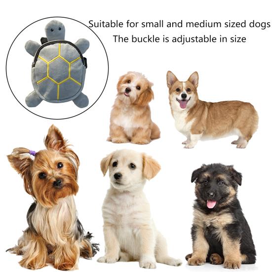 Рюкзак с быстросъемной пряжкой и застежкой-молнией, регулируемая переноска для домашних животных в форме черепахи с рисунком из мультфильма