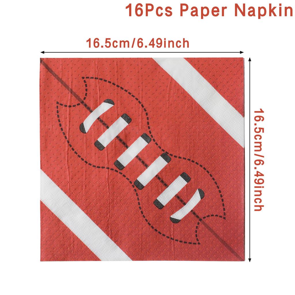 Регби тематика американский футбол одноразовая посуда принадлежности мальчик baby shower день рождения декор спортивный мужской одиночный декор