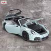 Майсто 1:18 Porsche 911 Tarqa 4 GTS (992.2) Бренд Модель автомобиля Статическая литая модель Коллекция Подарок Игрушка Подарок Черная основа