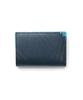 Полудлинный мужской кошелек Lanvin en Bleu Aqua с карманом для монет, кожа коровы, нет. 513623, Зеленый