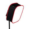 LED Softbox with Red/Black Honeycomb Edge for Portrait Photography