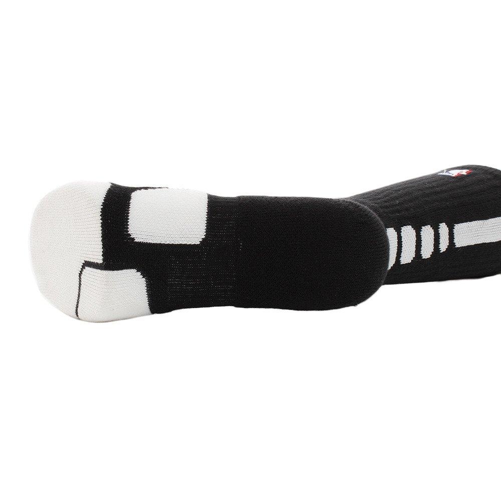 Men's Nike x NBA Crew Socks Unisex 1 Pack Black White