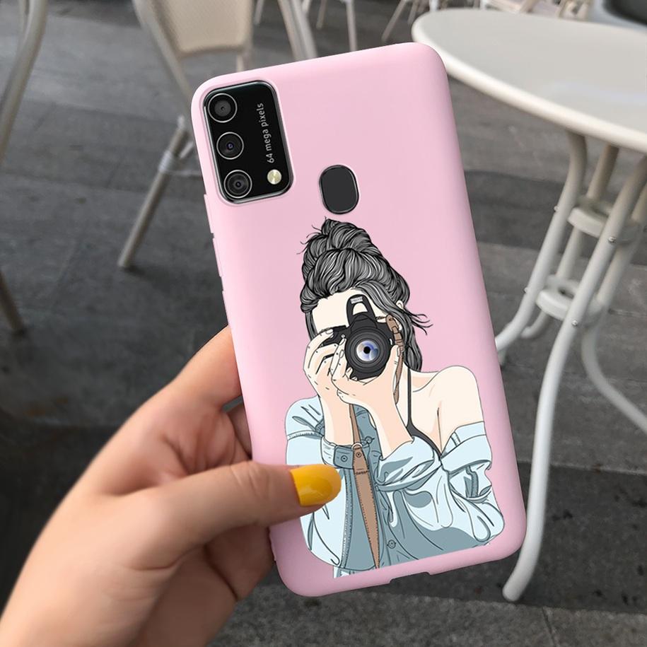 Чехол для Samsung Galaxy M31 M21s 2020 Парный Чехол для телефона с Сердечком Любви Для Samsung M31 Prime SM-M315F M 31 M 21s Мягкий Чехол 6,4 дюйма