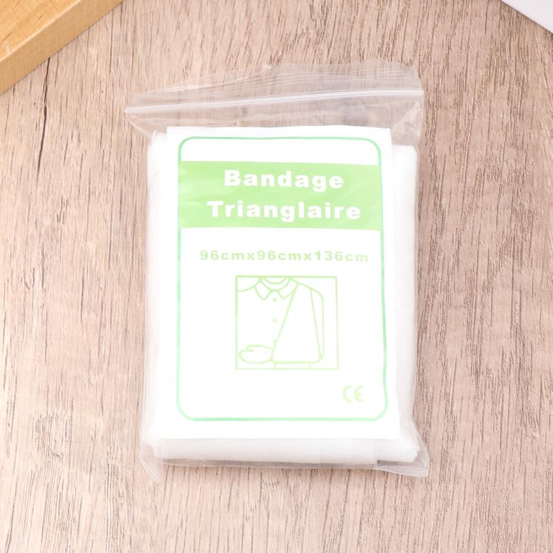 1 пакет медицинский треугольный бинт фиксация перелома экстренная повязка первая помощь марлевый треугольный бинт