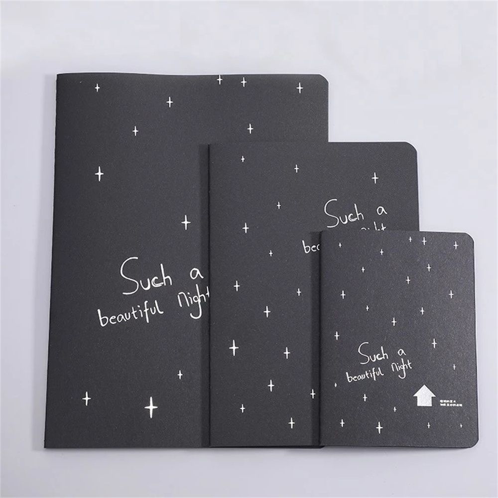 Paper Black Paper Painting Notepad Drawing Notebook Blank Black Paper Pad Graffiti Notebook