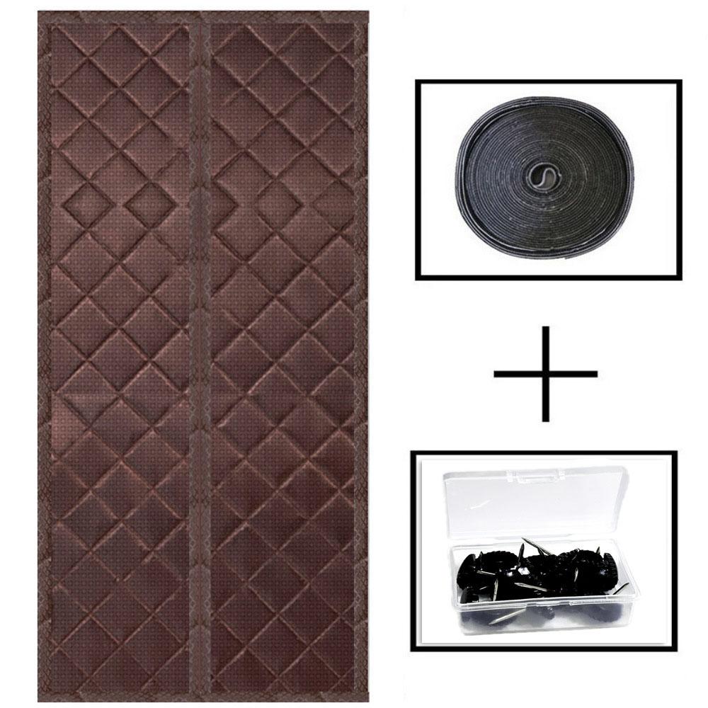 Осенние и зимние ветрозащитные самопоглощающие утолщенные шторы для дверей Теплоизоляционные перегородки Зимние холодные шторы