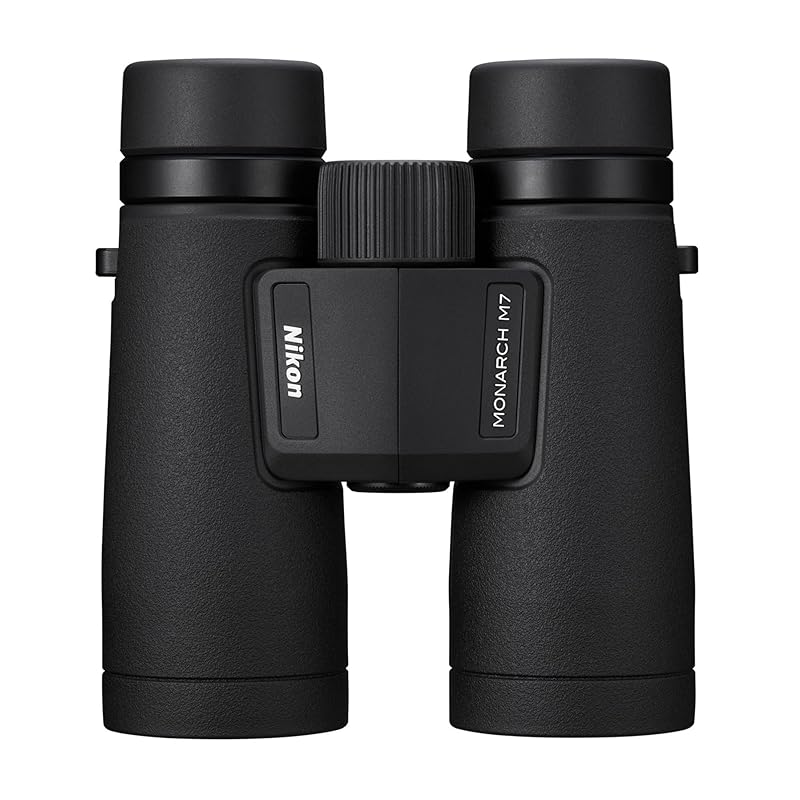 Набор биноклей Nikon Monarch M7 10x42 с ремнем и чистящим карандашом для линз Nikon (Набор из 3 предметов)