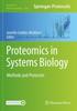 The Proteomics In Systems Biology : Methods and Protocols : 2456 Book