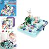 Exciting Racing Rail Race Car Adventure Train Track Toy Safe Eye-catching Various Challenges