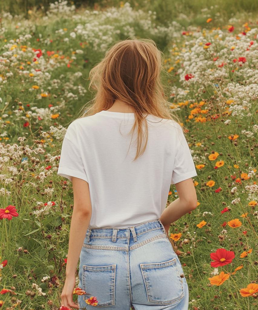 ONEHUNDREDPERCENT FOR WOMAN Ohpxgoodd Vintage Women'S Basic Short Sleeve Tee