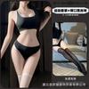 Night cat sexy yoga sexy underwear top shorts fitness vest tight sports underwear temptation free set