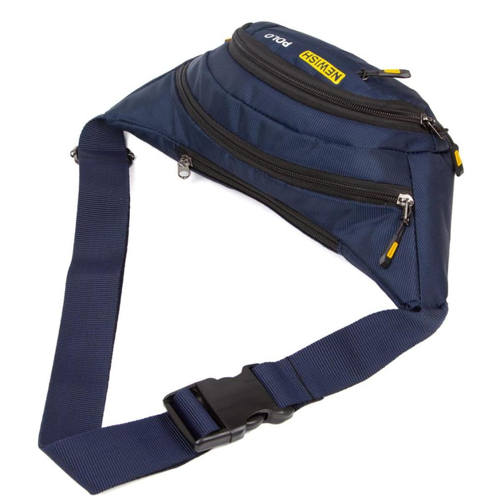 Lederax Fashion Men Women Waist Bag Casual Purse Large Phone Belt Bag Pouch Outdoor Travel Phone Bag Hip Bags