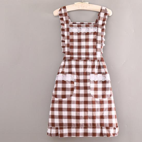 Convenient Kitchen Apron Short Adjustable Tightness Work